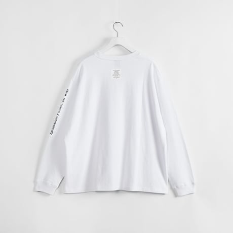 "FROM THE STRICTLY UNDERGROUND 東京" 其の三 L/S T-SHIRT [WHITE