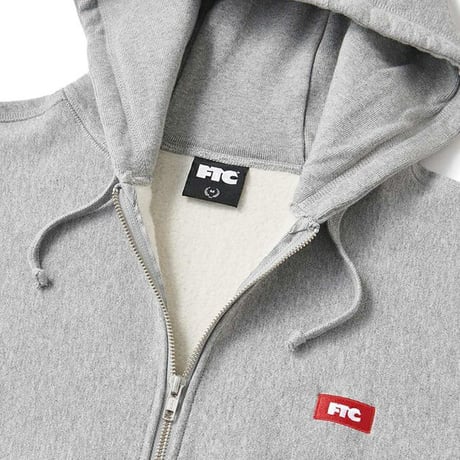 FTC SMALL LOGO ZIP UP HOODY