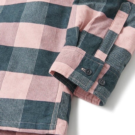 QUILTED LINED PLAID NEL SHIRT　　 FTC022AWSH02