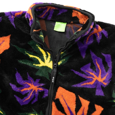 LOWELL JACQUARD SHERPA ZIP FLEECE