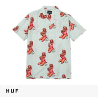 HUF × ROCKIN' JELLY BEAN RJB S/S RESORT SHIRT