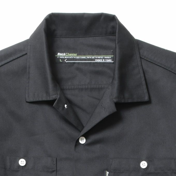 BackChannel PRINT WORK H/S シャツ BC LION WORK SHIRT | TIME 2 SHOCK