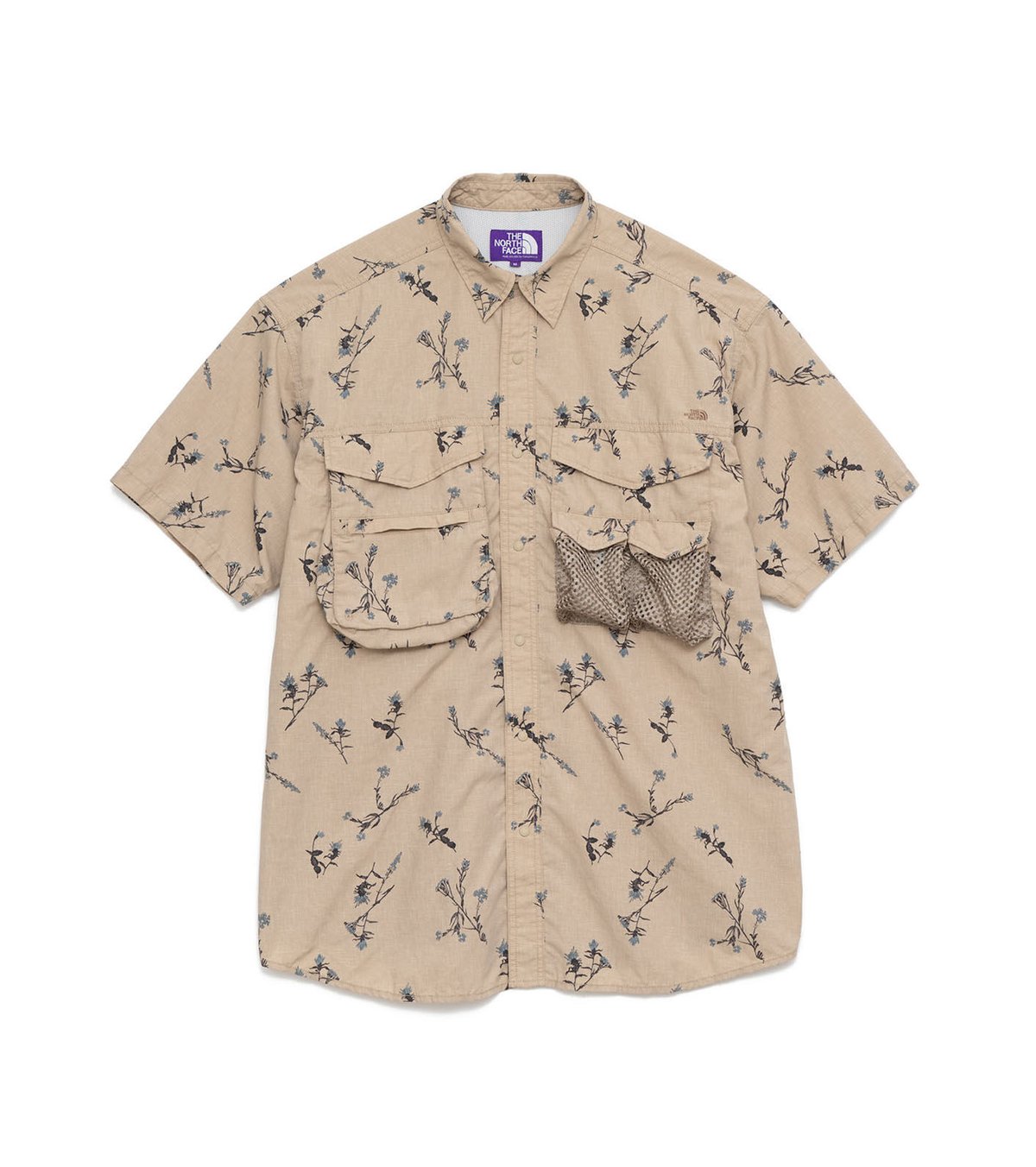 Polyester Linen Field H/S Shirt THE NORTH FACE