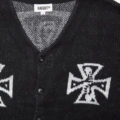 HAIGHT ( ヘイト ) GOOD BAD CROSS CARDIGAN カーディガン