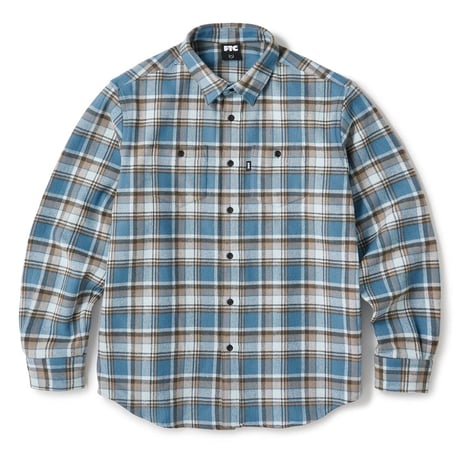 HEAVY PLAID NEL SHIRT