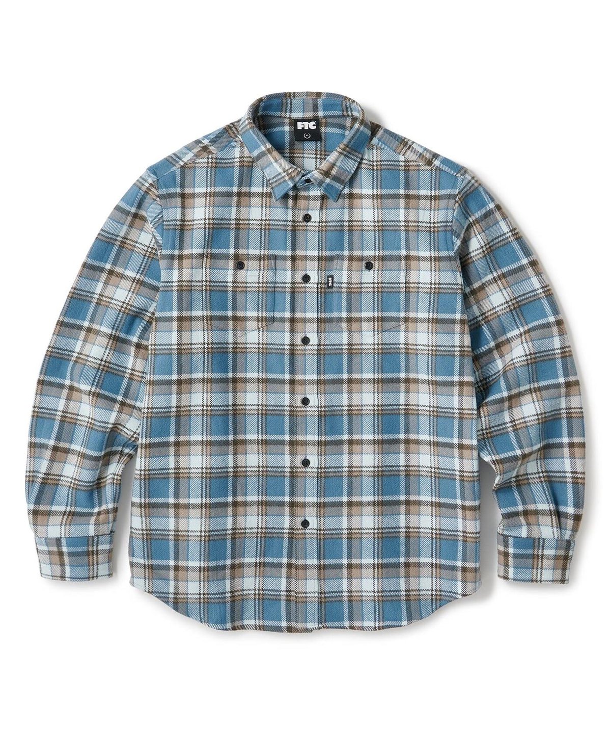 トップス Time is on PLAID HEAVY COTTON NEL SHIRT fit=scale-down,w=1200
