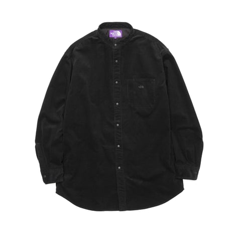 Corduroy Band Collar Shirt THE NORTH FACE PURPLE LABEL NT3159N