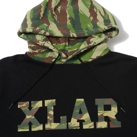XLARGE "LIZARD CAMO XLAR PULLOVER HOOD SWEAT"