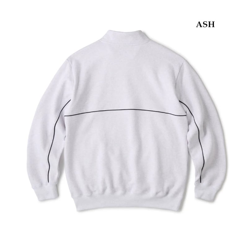 PIPING HALF ZIP SWEATSHIRT | TIME 2 SHOCK PIPING HALF ZIP SWEATSHIRT | TIME 2 SHOCK