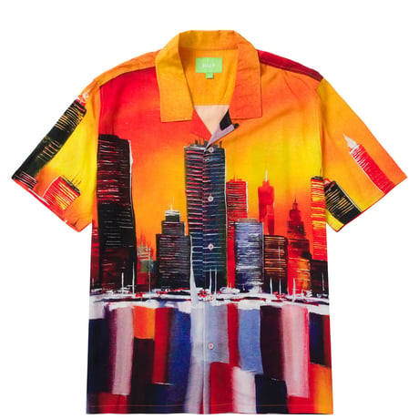 CONCRETE JUNGLE WOVEN TOP
