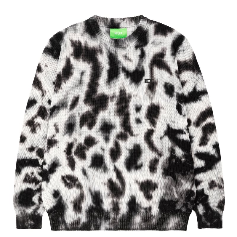 BAR LOGO TIE DYE CREW SWEATER | TIME 2 SHOCK