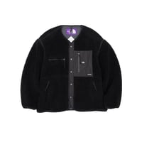 Wool Boa Fleece Field Cardigan　　 THE NORTH FACE PURPLE LABEL
