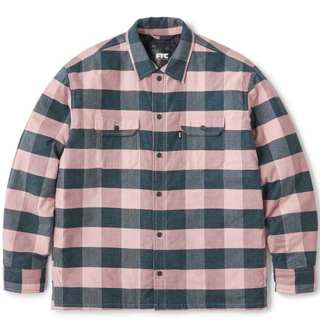 QUILTED LINED PLAID NEL SHIRT　　 FTC022AWSH02