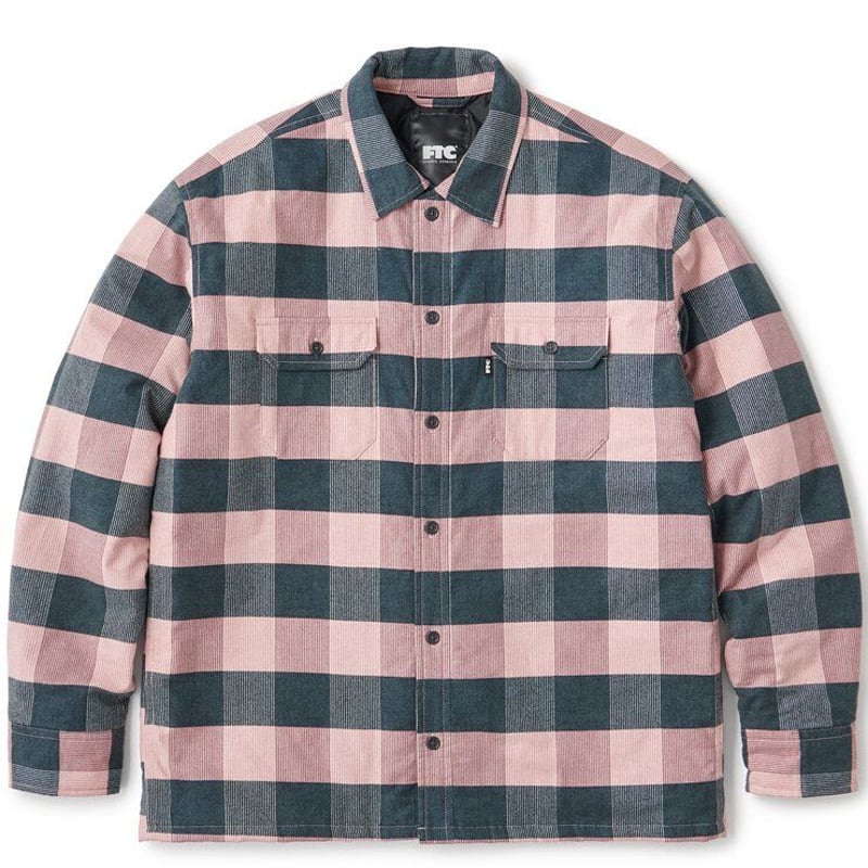 QUILTED LINED PLAID NEL SHIRT FTC022AWSH02 |