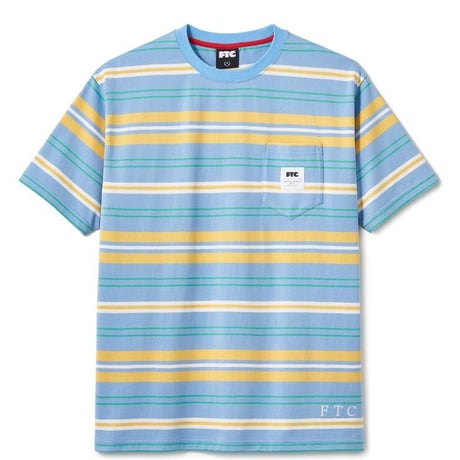 POCKET STRIPE TEE 　　FTC022SUMSH09