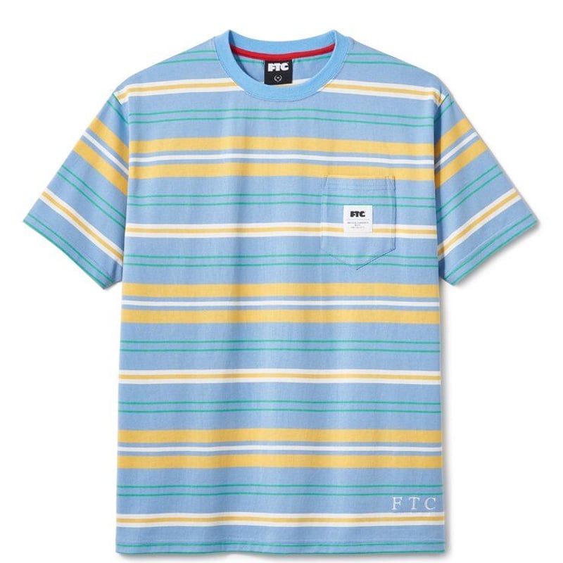 POCKET STRIPE TEE FTC022SUMSH09 | TIME 2 SHOCK