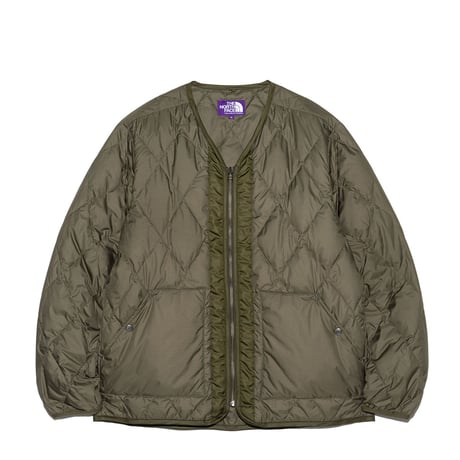 PLAS Field Down Cardigan   THE NORTH FACE Purple Label
