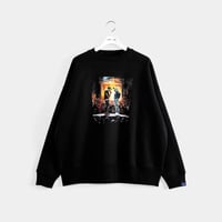 MC BATTLE" CREW SWEAT [BLACK]