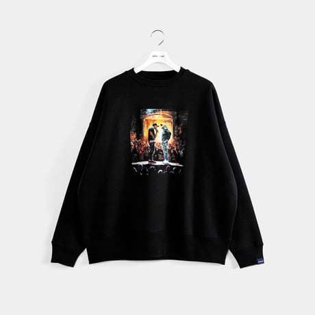 MC BATTLE" CREW SWEAT [BLACK]