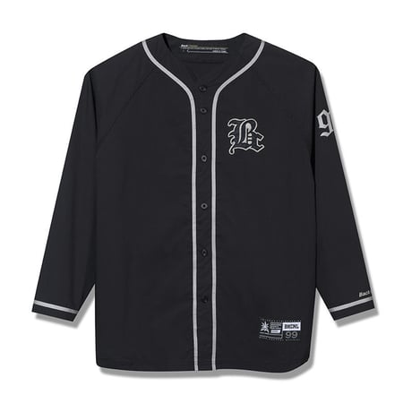 Back Channel-COOLMAX BASEBALL L/S SHIRT