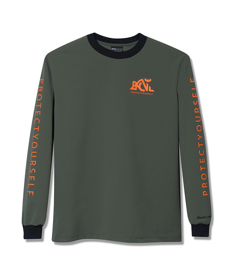 トップス Back Channel, stretch light l/s t Back Channel-STRETCH LIGHT L/S T | TIME 2 SHOCK