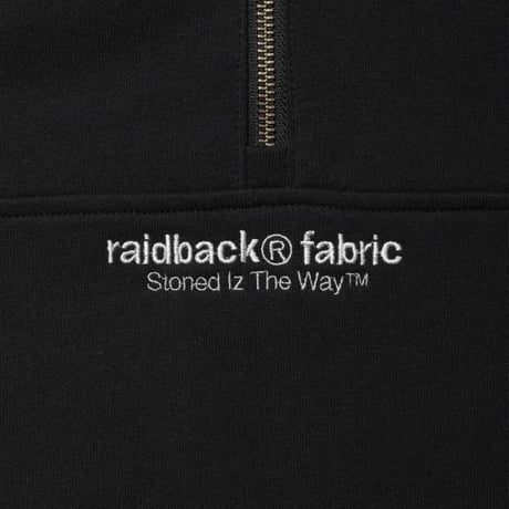 raidback fabric HALF ZIP SWEAT