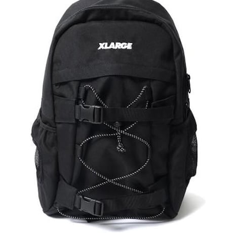 XLARGE STANDARD LOGO TRUCK HOOK BACKPACK　BLACK