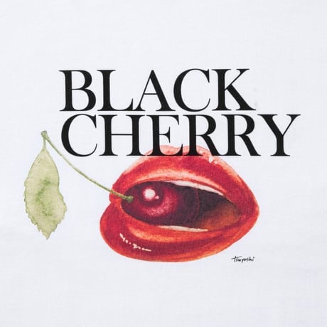 "Black Cherry" T-Shirt (White)