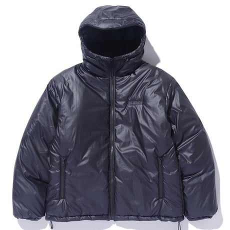 LARGE エクストララージ QUILTING LOGO HOODED PUFFER JACKET