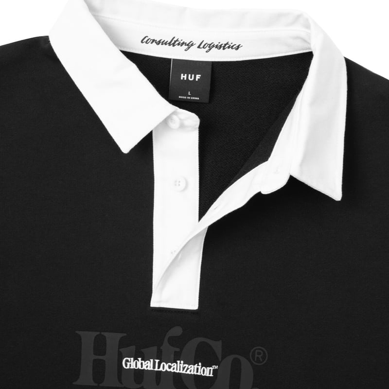HUF CO POLO FLEECE | TIME 2 SHOCK HUF CO POLO FLEECE | TIME 2 SHOCK