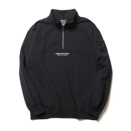 raidback fabric HALF ZIP SWEAT