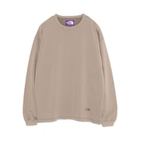 Faded Field Long Sleeve Tee 　　　　THE NORTH FACE Purple Label