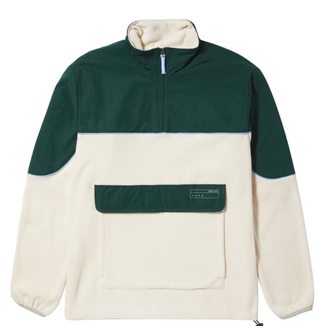HUF X CRAILTAP CONTINENT 1/4 ZIP POLAR FLEECE