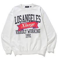 XLARGE エクストララージ XL RECORDS CREWNECK SWEAT