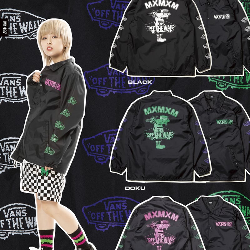 VANS x MxMxM “MAGICAL VANS MISFITS” COACH JKT ( VANS x MxMxM “MAGICAL VANS MISFITS” COACH JKT (