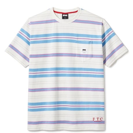 POCKET STRIPE TEE 　　FTC022SUMSH09