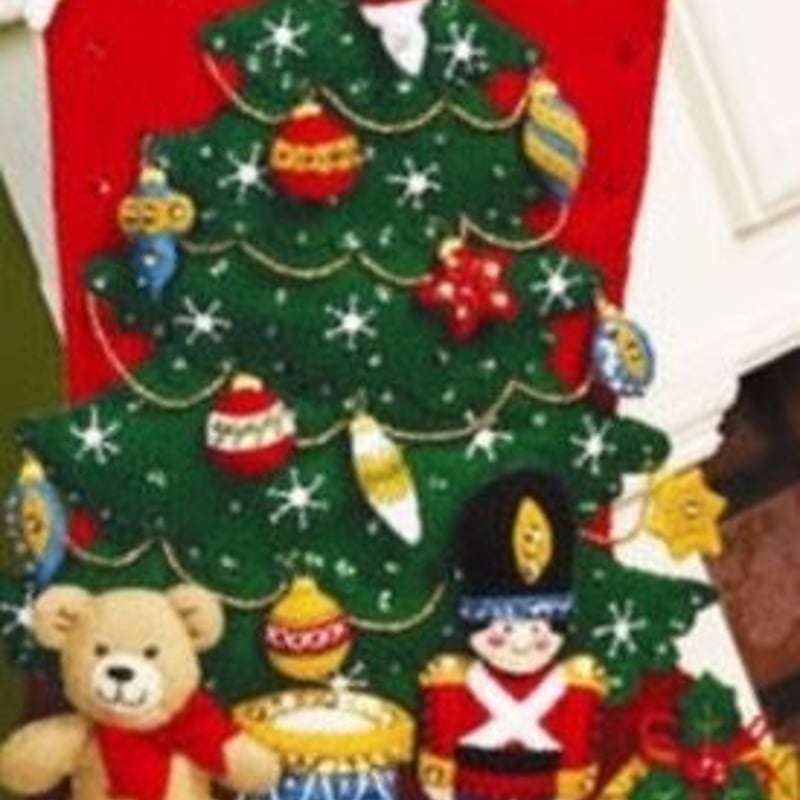 UNDER THE TREE」Bucilla ブシラ クリスマス ハンドメイド