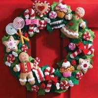 Cookies&Candy Wreath
