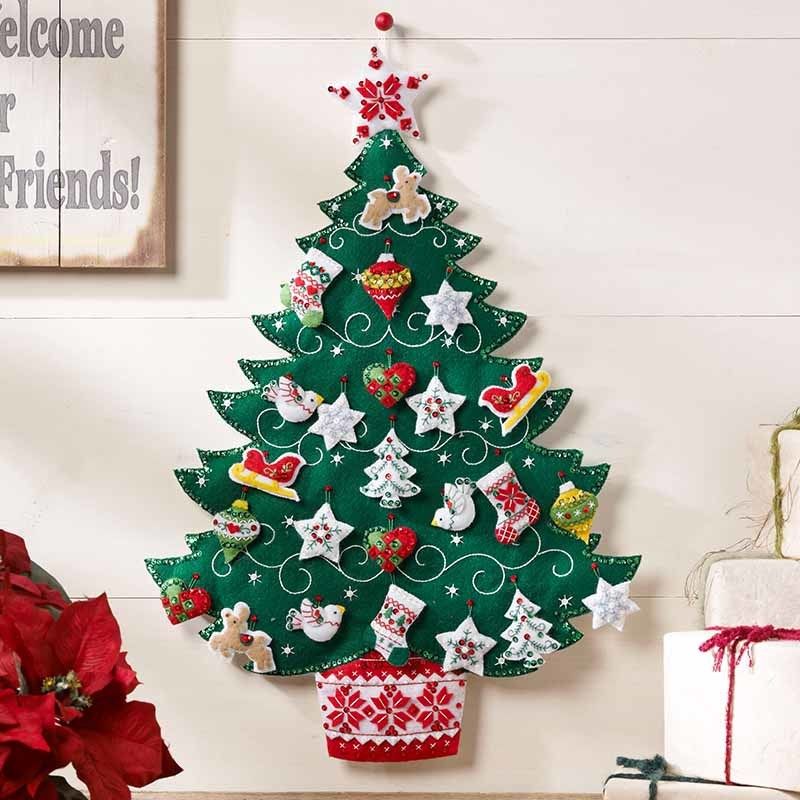 Bucilla Nordic Tree Advent Calendar | Ateli
