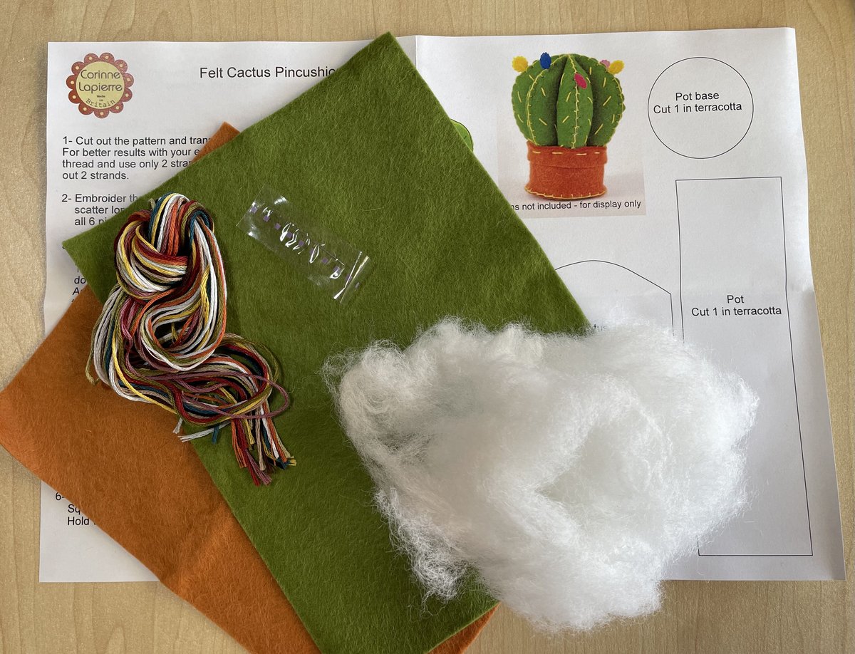 サボテンのピンクッション | Atelier Kanon