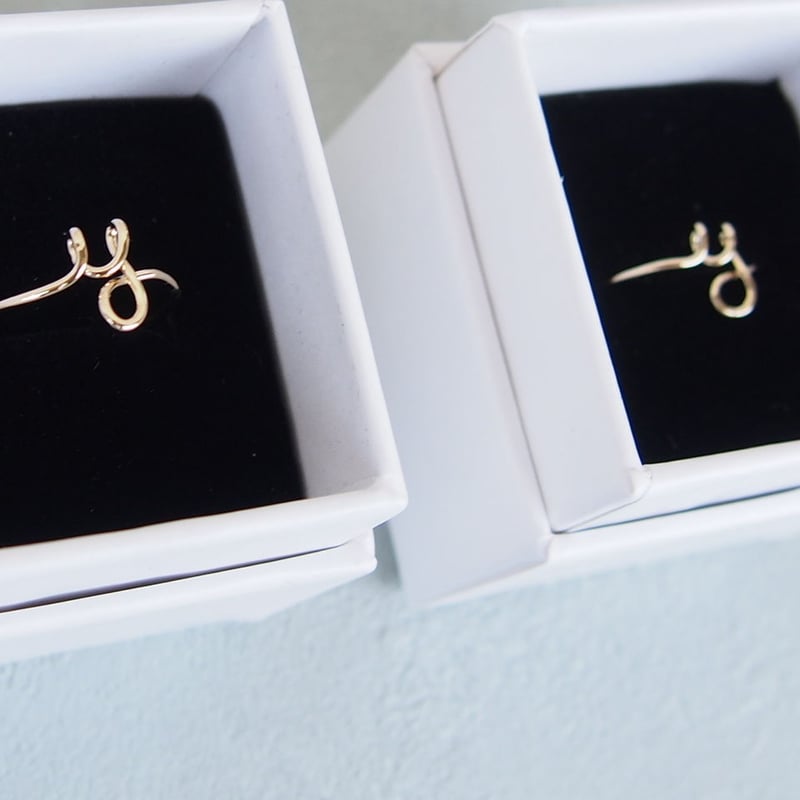 y】イニシャルリング | Bouffe