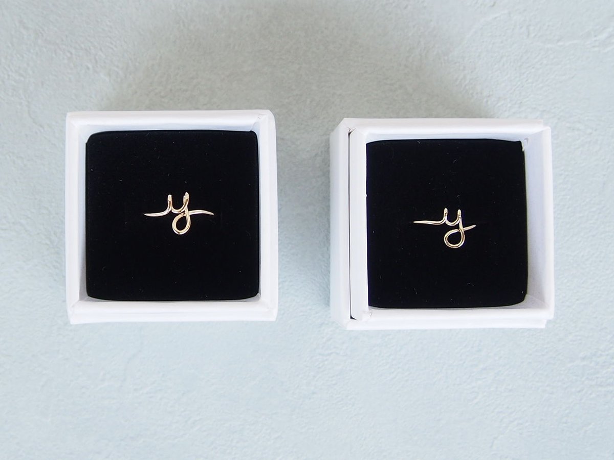 y】イニシャルリング | Bouffe