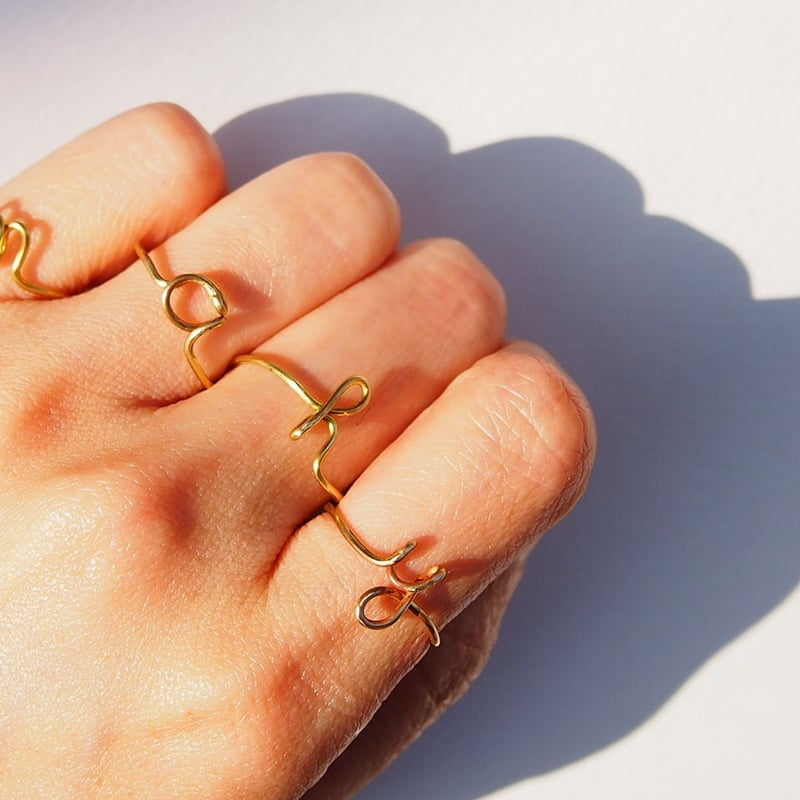 y】イニシャルリング | Bouffe