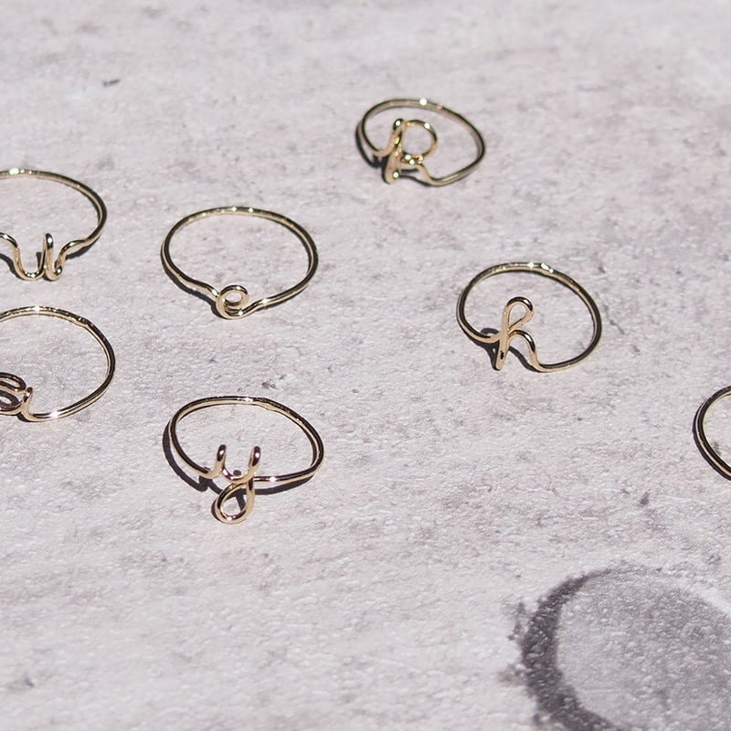 y】イニシャルリング | Bouffe