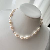 淡水パールネックレス　　一点もの