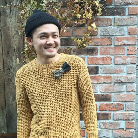 Patriqo Leopard × Denim Bowtie レオパード柄×デニム蝶ネクタイ  