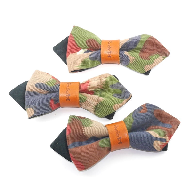 Patriqo Camo Bowtie 迷彩柄 蝶ネクタイ (ブローチ) | Patriqo Patriqo Camo Bowtie 迷彩柄 蝶ネクタイ (ブローチ) | Patriqo