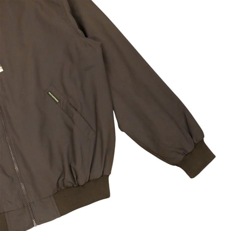 Weatherproof Microfiber Golf Jacket - Brown