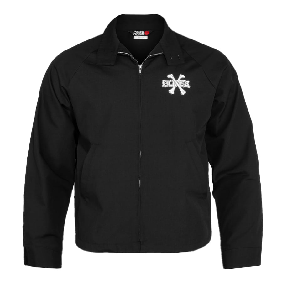 新品 Powell Peralta Cross Bones Jacket 黒 L Powell Peralta Cross Bones Jacket - Black | RULEZ