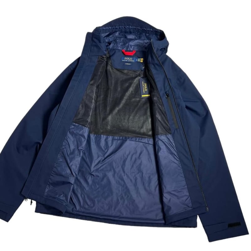 美品 RLX RALPH LAUREN Water proof 総柄 ジャケット org.jpg